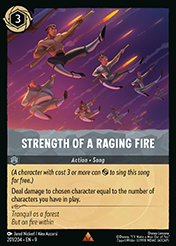 Strength of a Raging Fire Fabled Card List