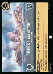 Maui's Place of Exile Fabled Card List