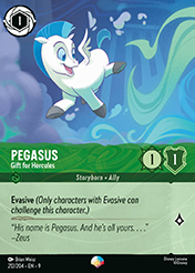 Pegasus Fabled Card List