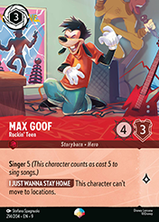 Max Goof Fabled Card List