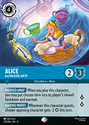 Alice Fabled Card List