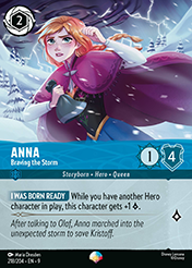 Anna Fabled Card List