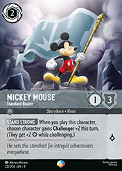 Mickey Mouse Fabled Card List