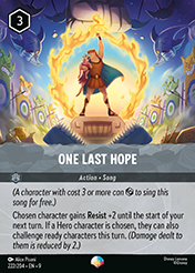 One Last Hope Fabled Card List