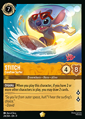 Stitch Fabled Card List
