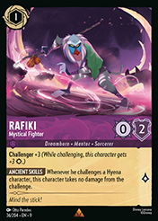 Rafiki Fabled Card List