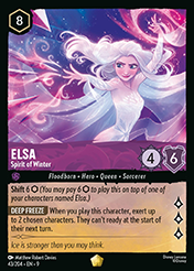 Elsa Fabled Card List