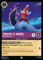 Timothy Q. Mouse Fabled Card List