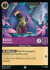 Kuzco Fabled Card List