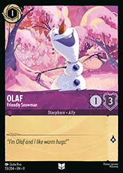 Olaf Fabled Card List
