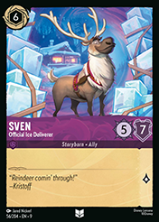 Sven Fabled Card List
