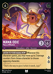 Mama Odie Fabled Card List