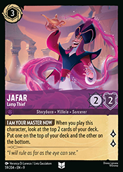 Jafar Fabled Card List