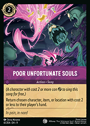 Poor Unfortunate Souls Fabled Card List