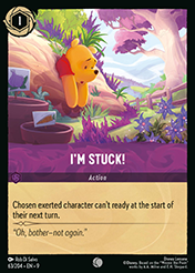 I'm Stuck! Fabled Card List