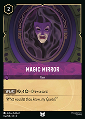 Magic Mirror Fabled Card List