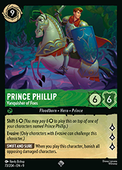 Prince Phillip Fabled Card List