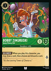 Bobby Zimuruski Fabled Card List