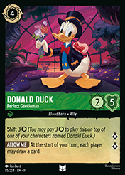 Donald Duck Fabled Card List