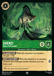 Shenzi Fabled Card List
