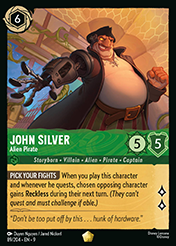 John Silver Fabled Card List