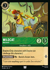 Wildcat Fabled Card List