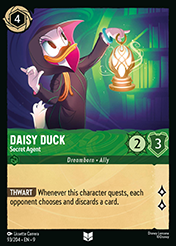 Daisy Duck Fabled Card List