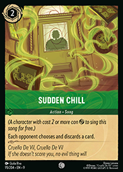 Sudden Chill Fabled Card List