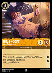 Mr. Snoops Into The Inklands Card List