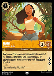 Nani Into The Inklands Card List