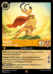 Pluto Into The Inklands Card List