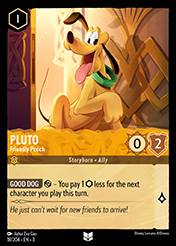 Pluto Into The Inklands Card List