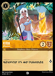 Kida Into The Inklands Card List