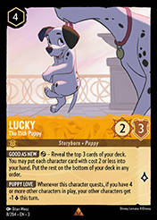 Lucky Into The Inklands Card List