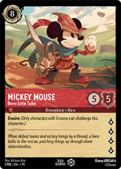 Mickey Mouse Lorcana Promos Card List