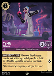 Yzma Lorcana Promos Card List
