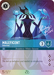 Maleficent Lorcana Promos Card List