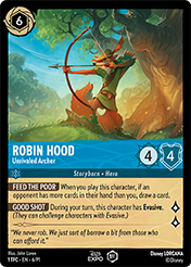 Robin Hood Lorcana Promos Card List