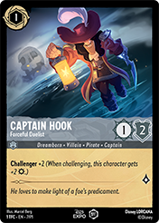 Captain Hook Lorcana Promos Card List