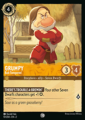 Grumpy Rise of The Floodborn Card List