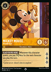 Mickey Mouse Rise of The Floodborn Card List