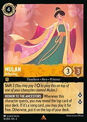 Mulan Rise of The Floodborn Card List