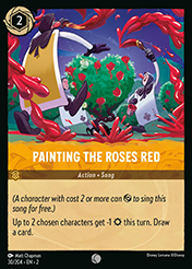 Painting the Roses Red