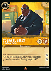 Cobra Bubbles Rise of The Floodborn Card List