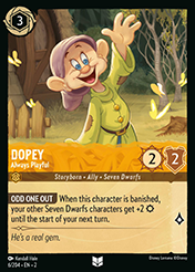 Dopey Rise of The Floodborn Card List