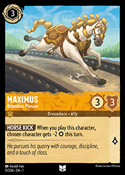 Maximus The First Chapter Card List