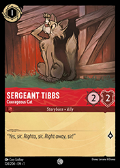 Sergeant Tibbs