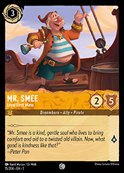 Mr. Smee The First Chapter Card List