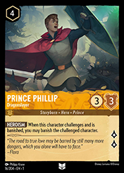 Prince Phillip The First Chapter Card List