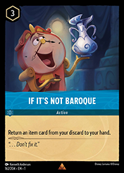 If it’s Not Baroque